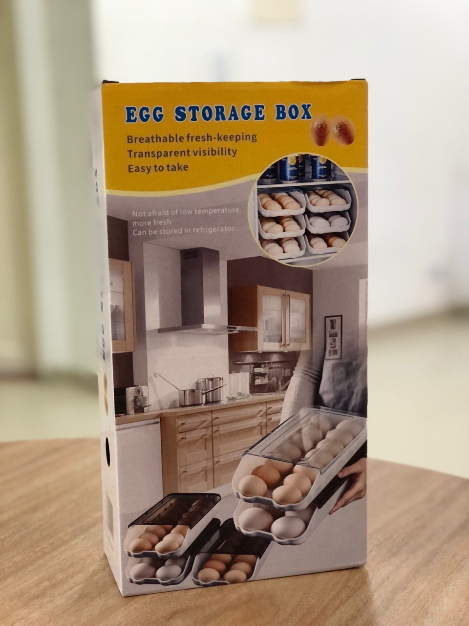 Soporte organizador de huevos pequeño